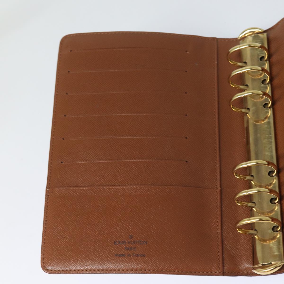 LOUIS VUITTON Monogram Agenda MM Day Planner Cover R20105 LV 78942