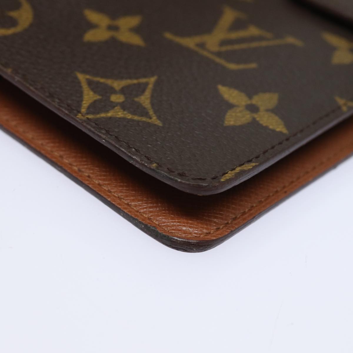 LOUIS VUITTON Monogram Agenda MM Day Planner Cover R20105 LV 78942