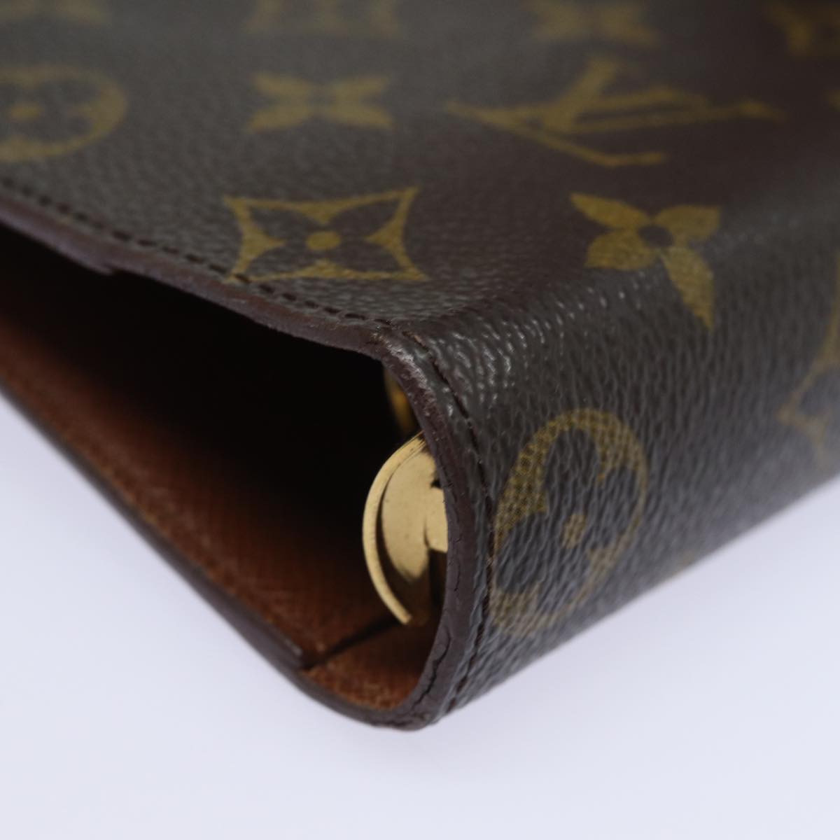 LOUIS VUITTON Monogram Agenda MM Day Planner Cover R20105 LV 78946