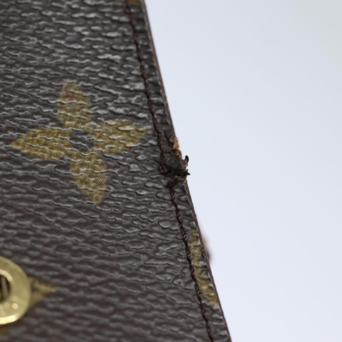 LOUIS VUITTON Monogram Agenda MM Day Planner Cover R20105 LV 78946