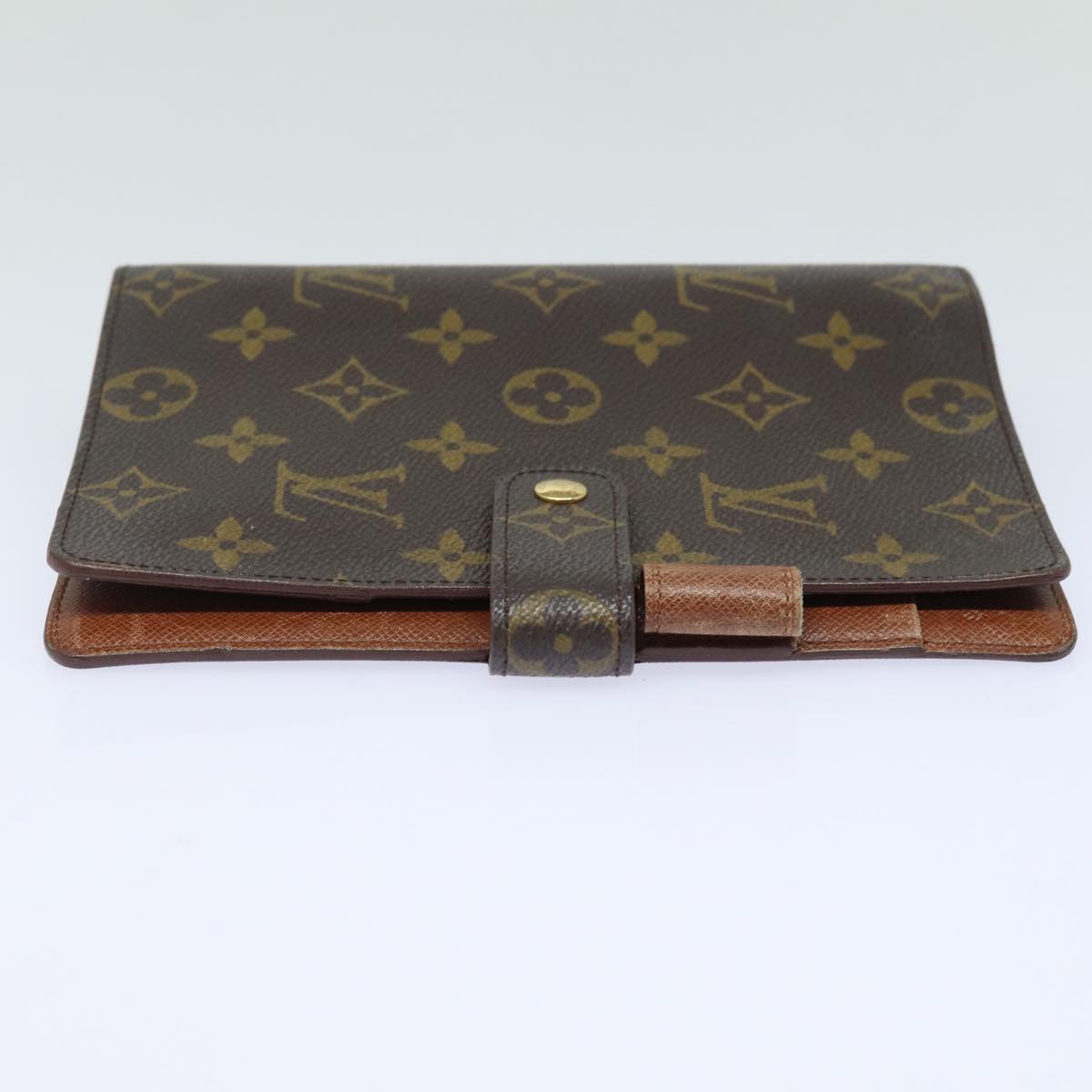 LOUIS VUITTON Monogram Agenda MM Day Planner Cover R20105 LV 78946
