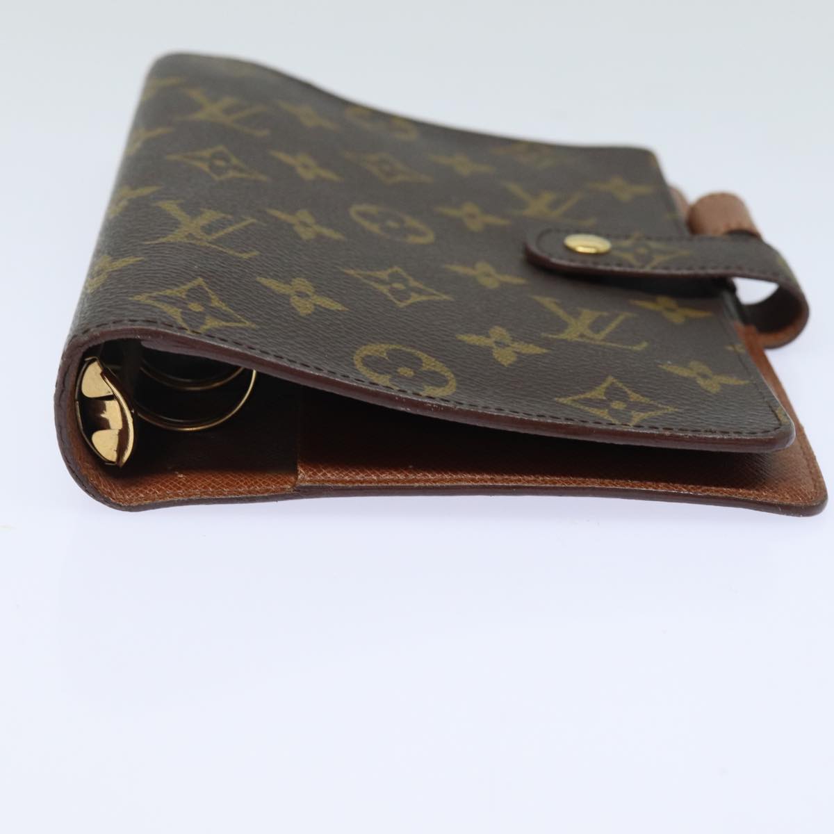 LOUIS VUITTON Monogram Agenda MM Day Planner Cover R20105 LV 78946