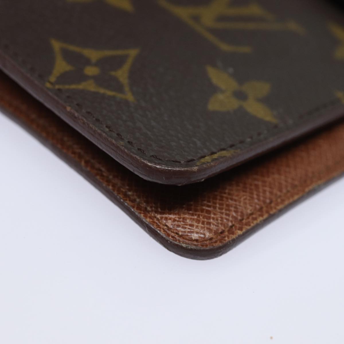 LOUIS VUITTON Monogram Agenda MM Day Planner Cover R20105 LV 78946