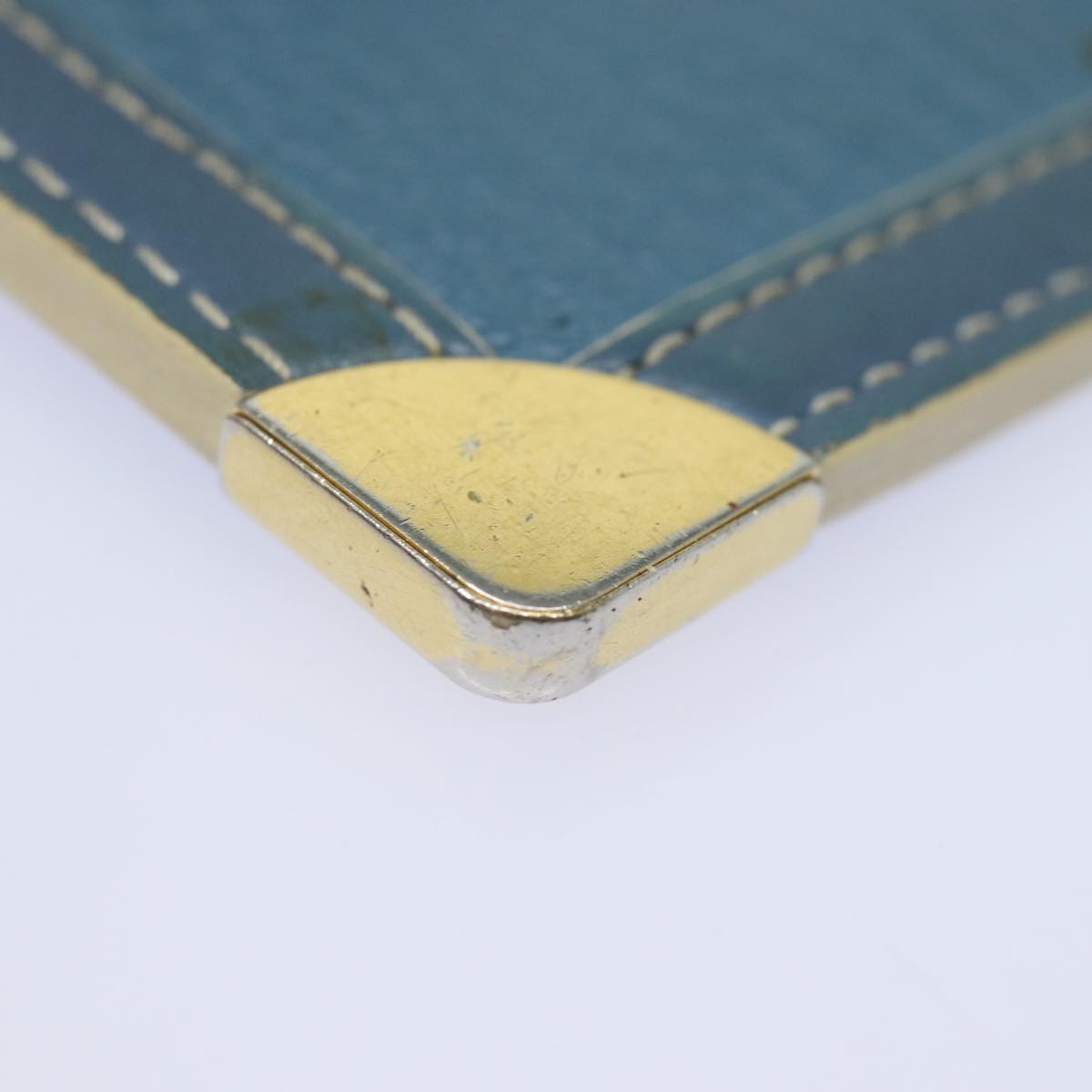 LOUIS VUITTON Suhari Pochette Cles Coin Purse Blue M91825 LV 78957