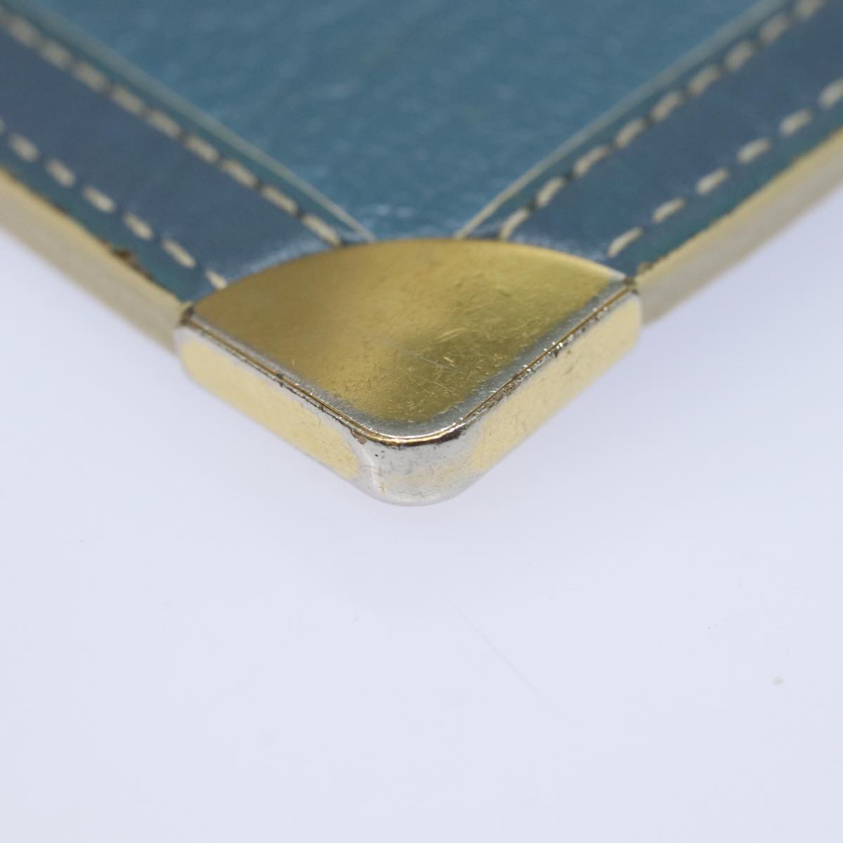 LOUIS VUITTON Suhari Pochette Cles Coin Purse Blue M91825 LV 78957
