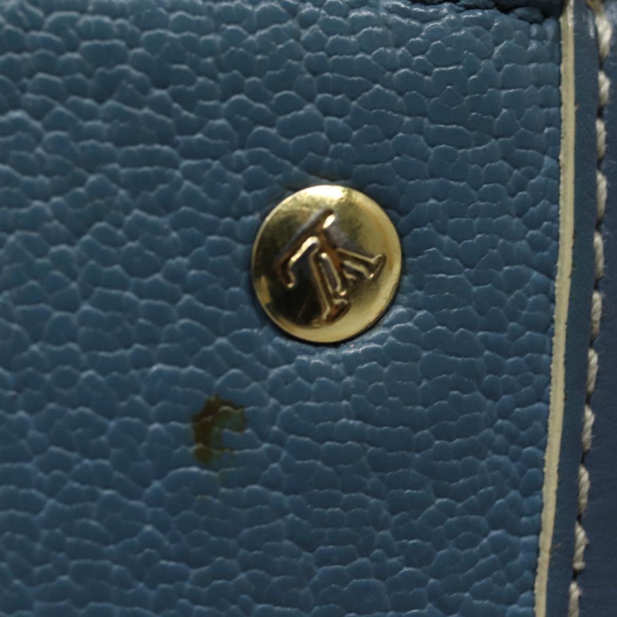 LOUIS VUITTON Suhari Pochette Cles Coin Purse Blue M91825 LV 78957