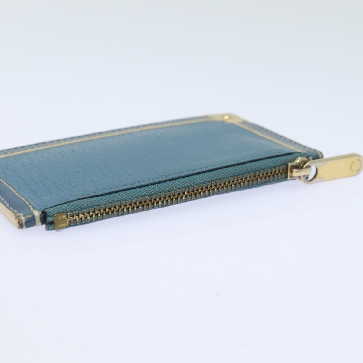 LOUIS VUITTON Suhari Pochette Cles Coin Purse Blue M91825 LV 78957