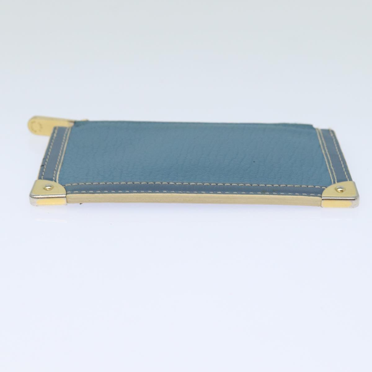 LOUIS VUITTON Suhari Pochette Cles Coin Purse Blue M91825 LV 78957