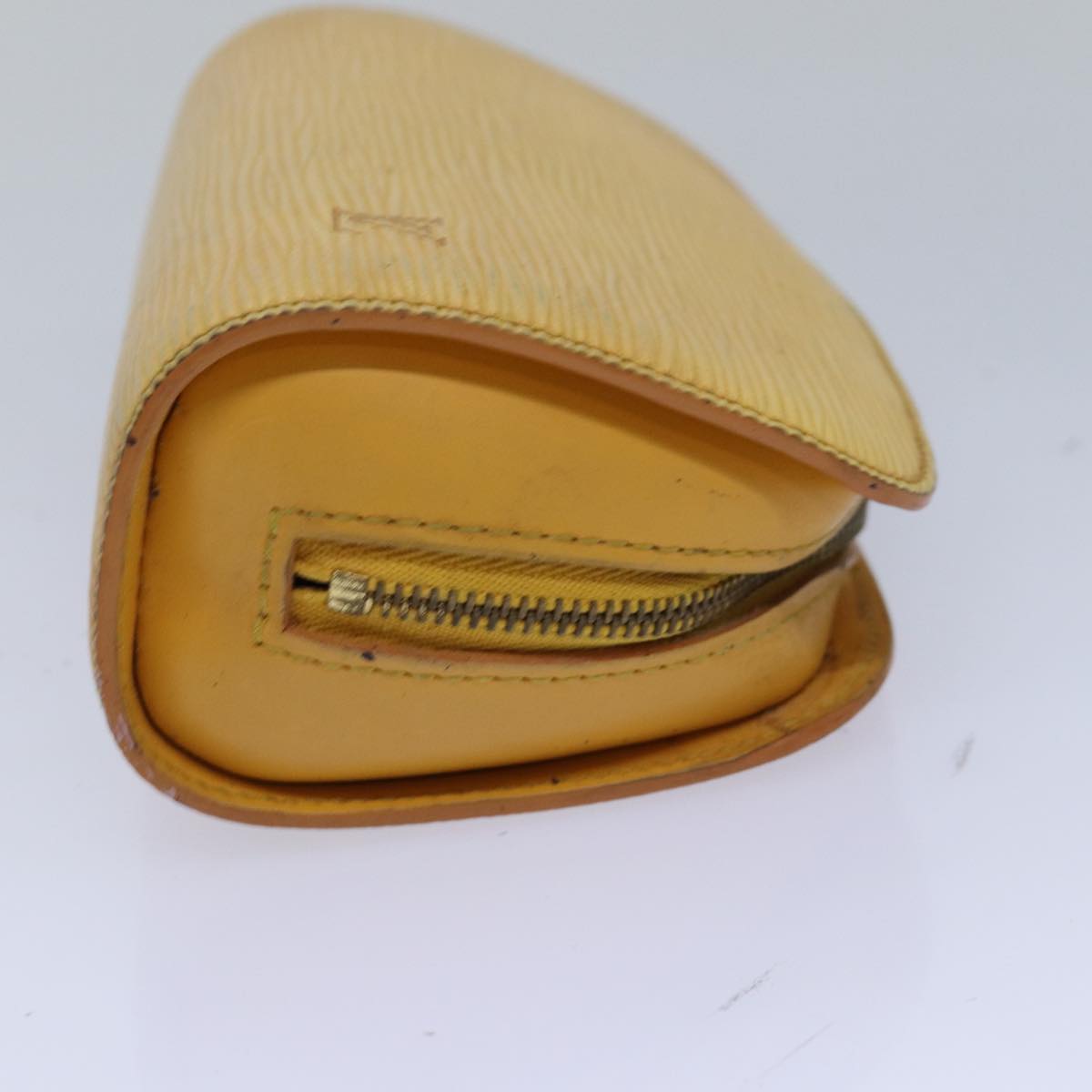 LOUIS VUITTON Epi Dauphine PM Pouch Yellow M48449 LV 78968