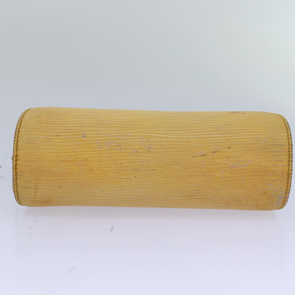 LOUIS VUITTON Epi Dauphine PM Pouch Yellow M48449 LV 78968