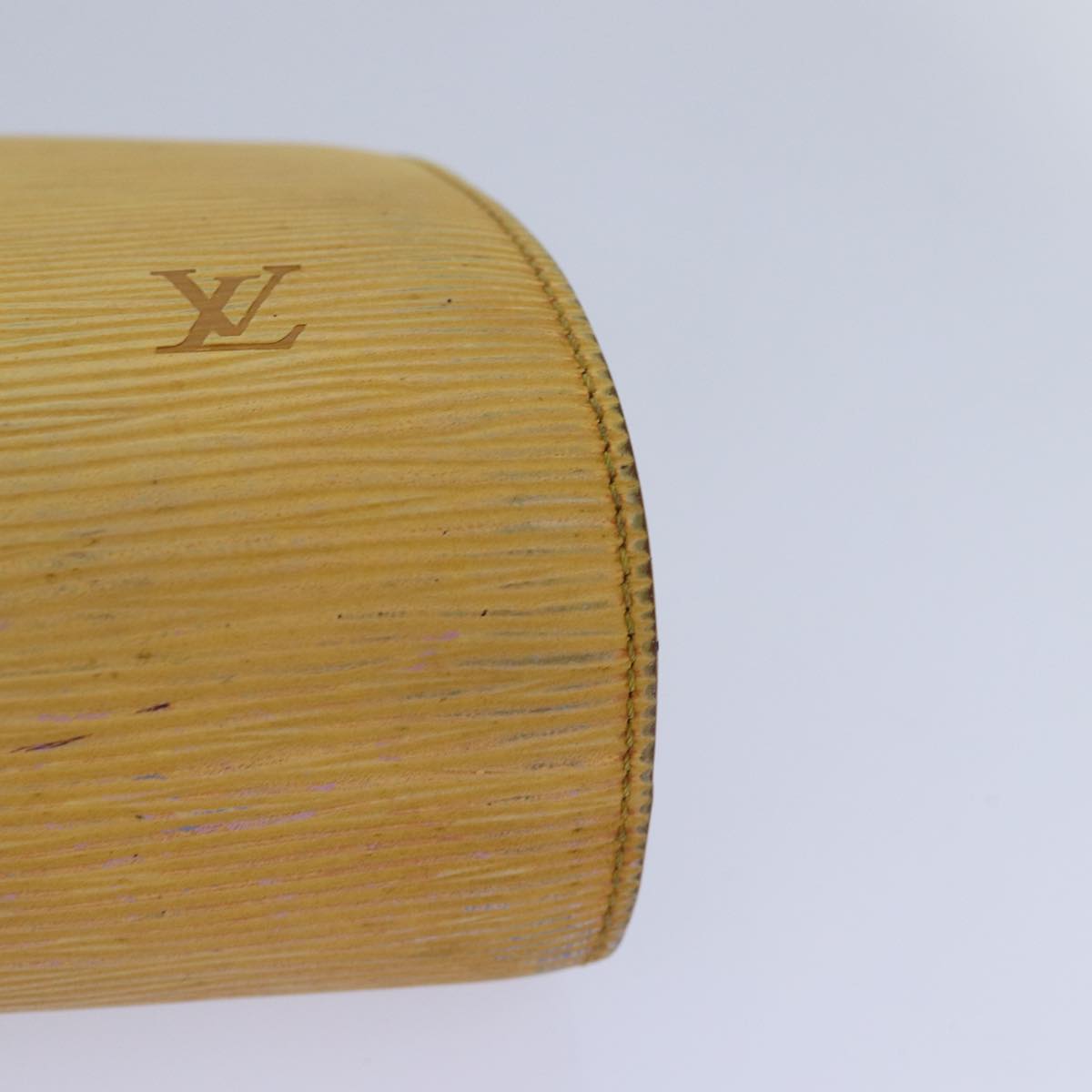 LOUIS VUITTON Epi Dauphine PM Pouch Yellow M48449 LV 78968