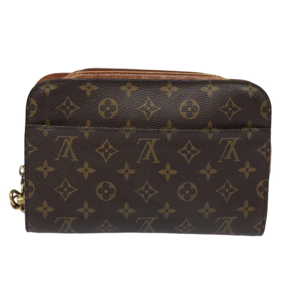 LOUIS VUITTON Monogram Orsay Clutch Bag M51790 LV 78982