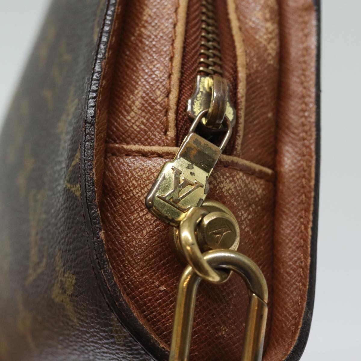 LOUIS VUITTON Monogram Orsay Clutch Bag M51790 LV 78982