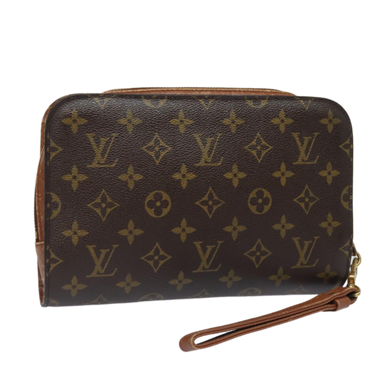 LOUIS VUITTON Monogram Orsay Clutch Bag M51790 LV 78982