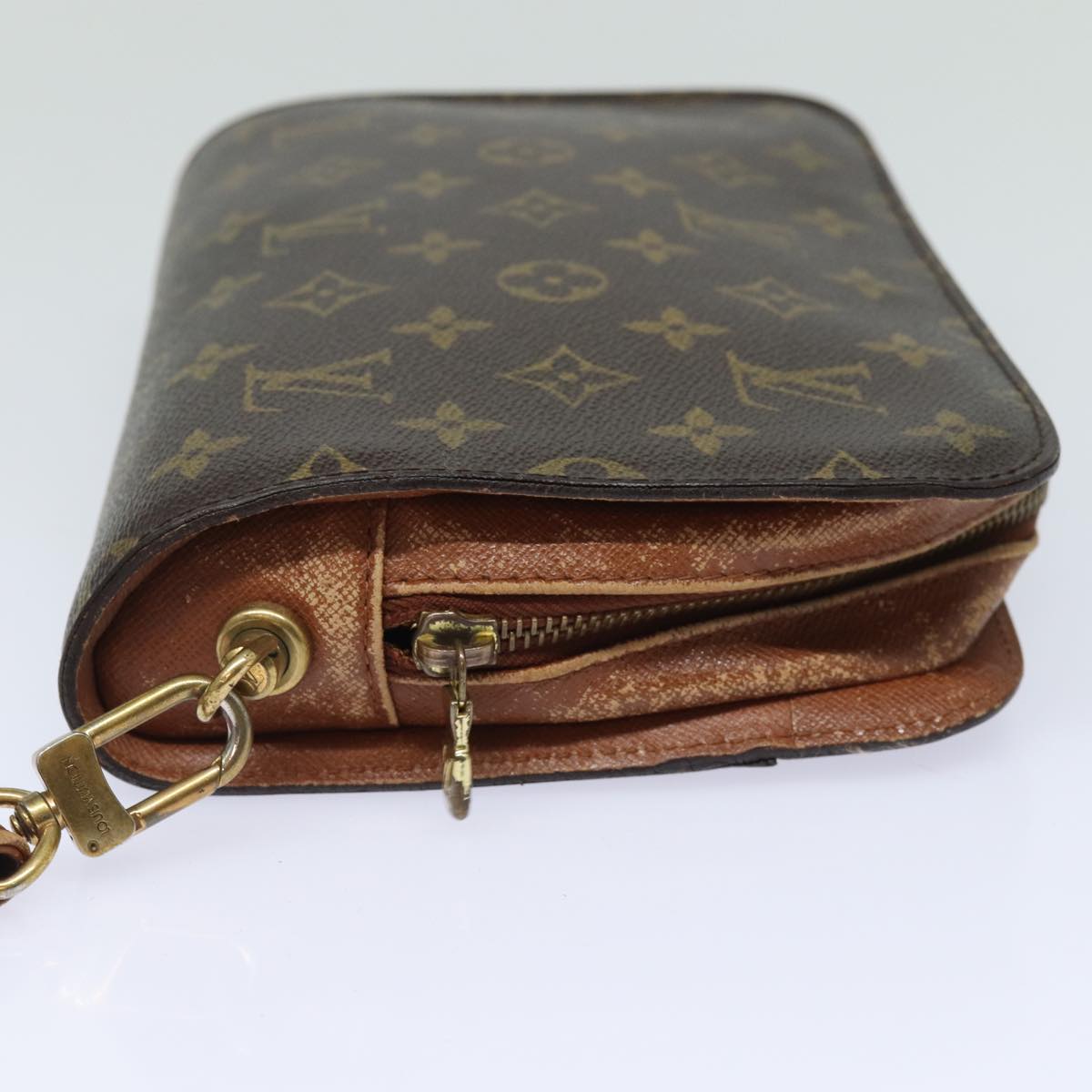 LOUIS VUITTON Monogram Orsay Clutch Bag M51790 LV 78982