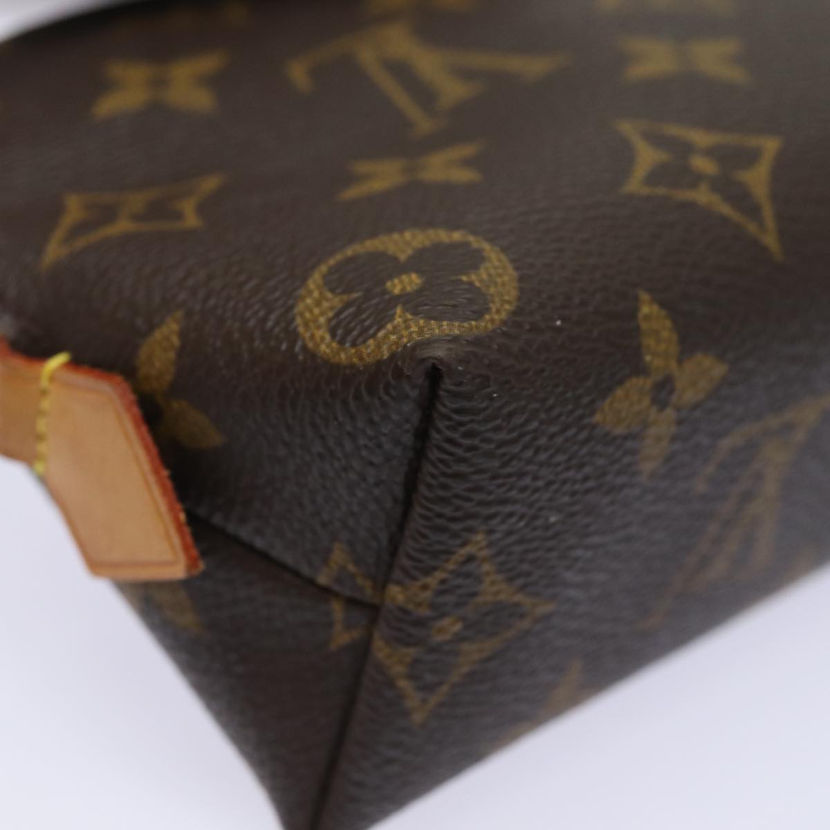 LOUIS VUITTON Monogram Pochette Cosmetic PM Cosmetic Pouch M47515 LV 78984