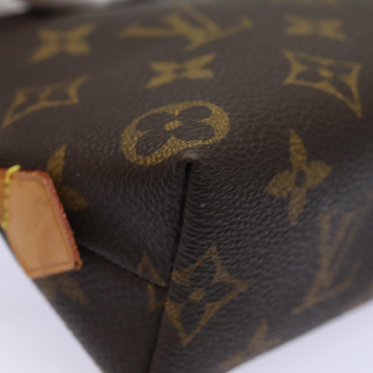 LOUIS VUITTON Monogram Pochette Cosmetic PM Cosmetic Pouch M47515 LV 78984