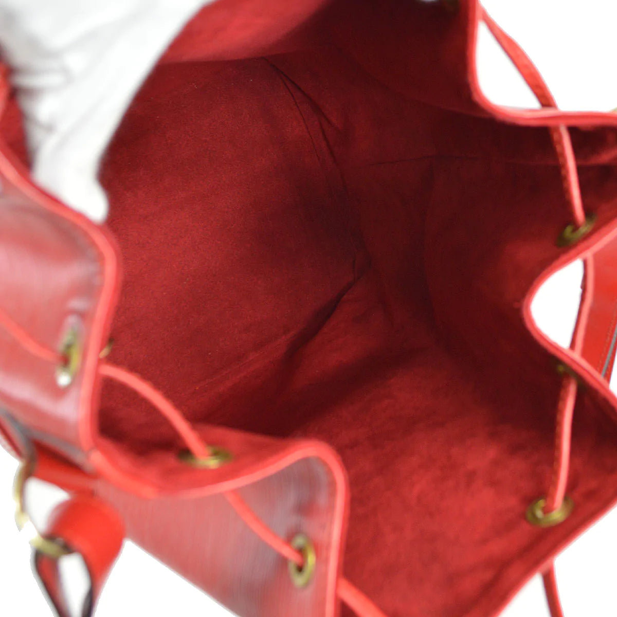 Louis Vuitton 1996 Red Epi Noe M44007
