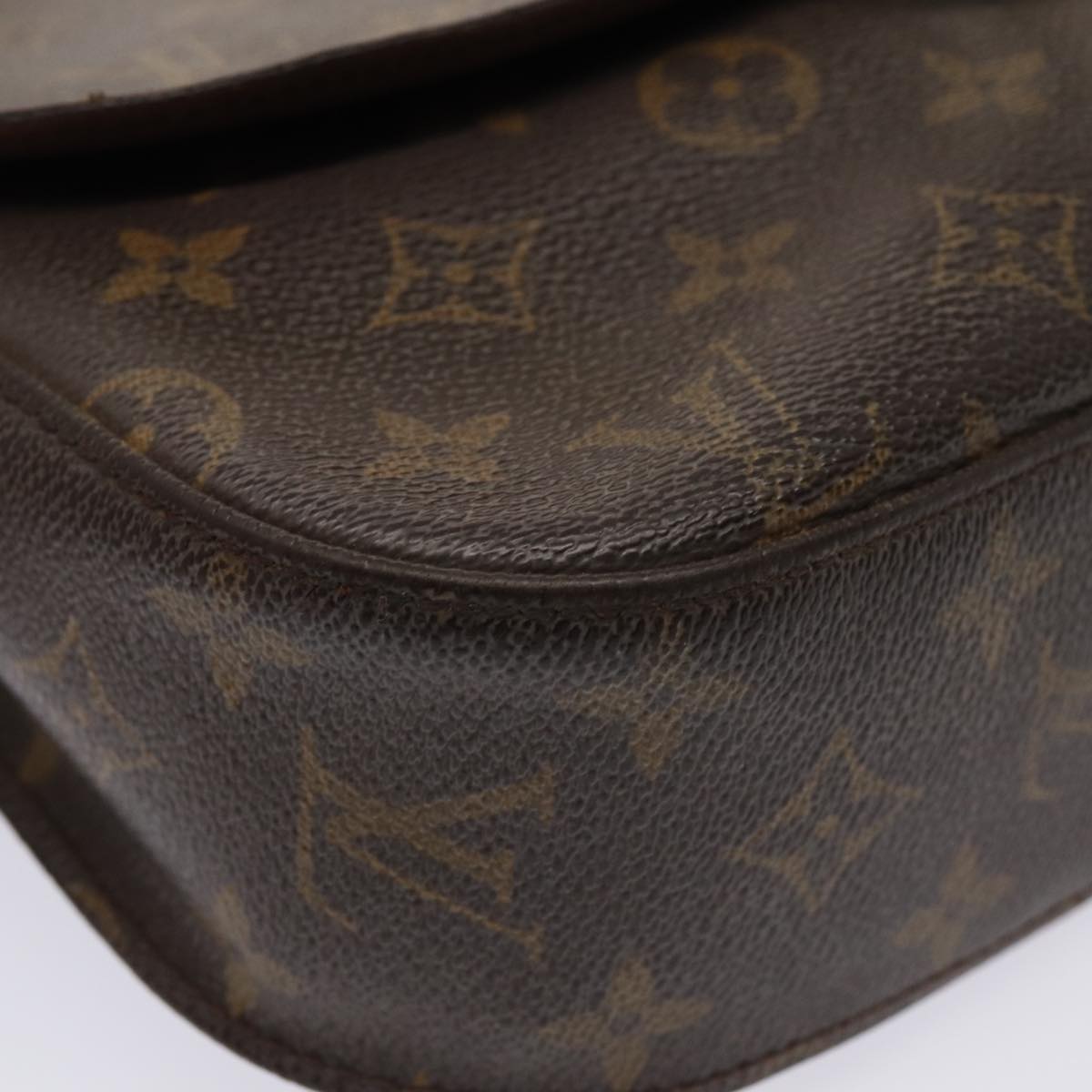 LOUIS VUITTON Monogram Saint Cloud GM Shoulder Bag M51242 LV 78995