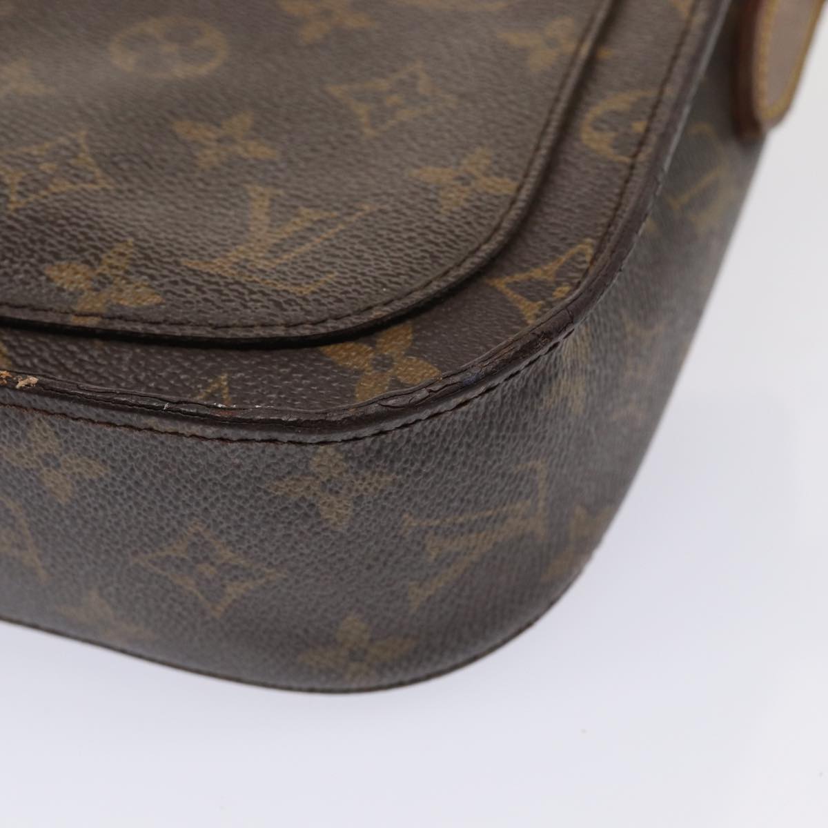 LOUIS VUITTON Monogram Saint Cloud GM Shoulder Bag M51242 LV 78995