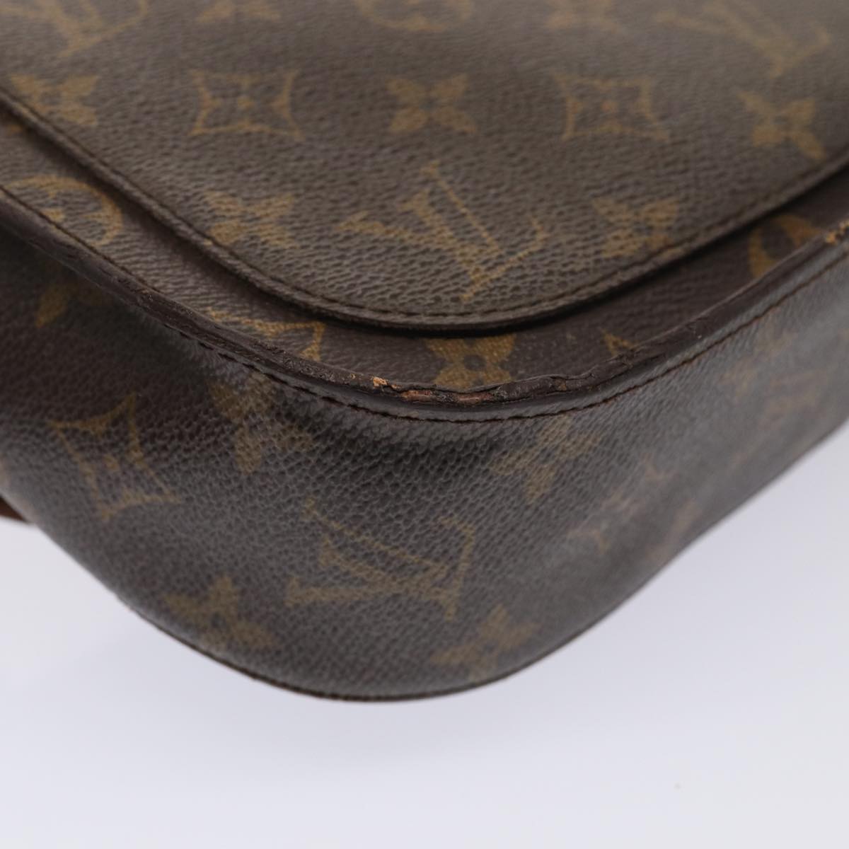 LOUIS VUITTON Monogram Saint Cloud GM Shoulder Bag M51242 LV 78995