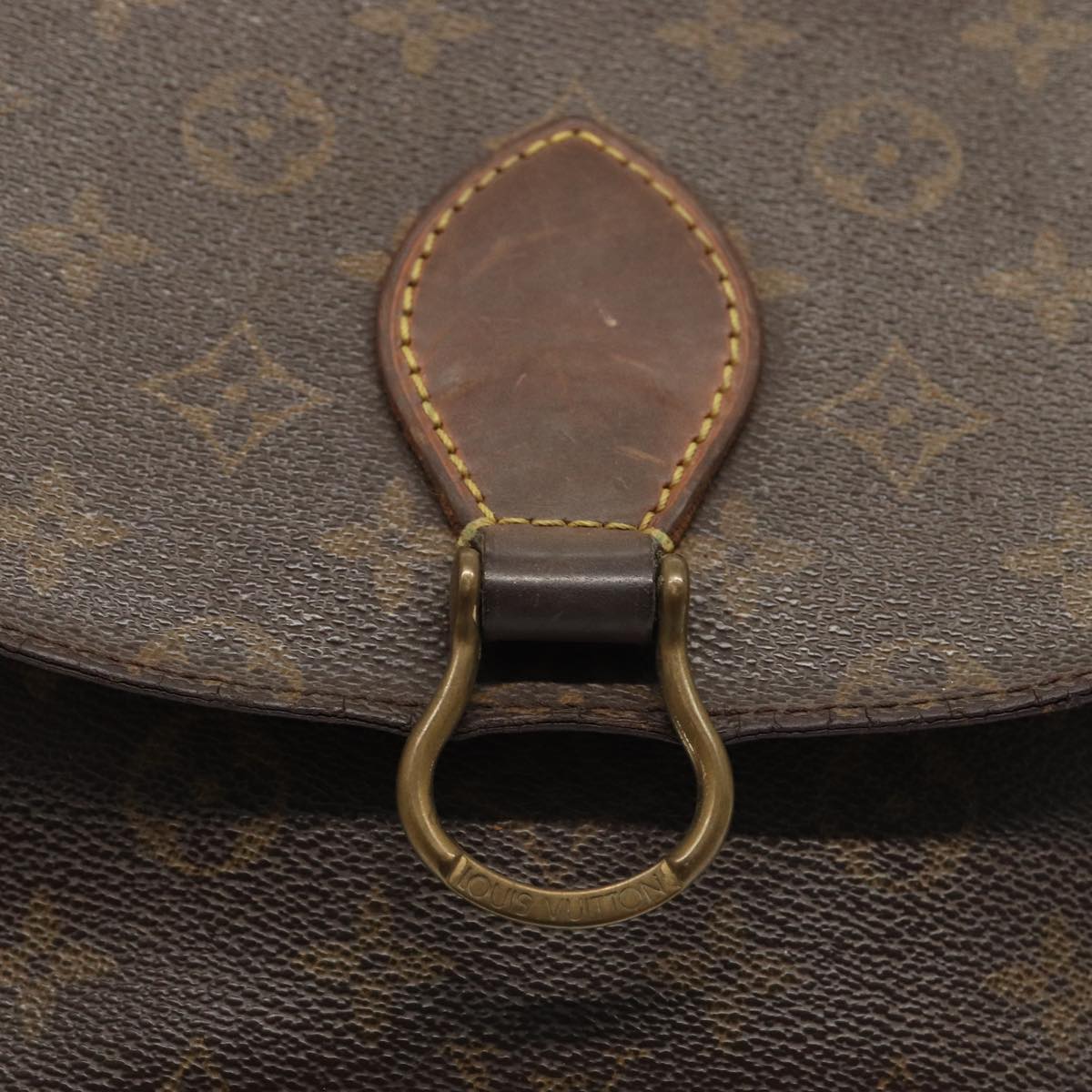 LOUIS VUITTON Monogram Saint Cloud GM Shoulder Bag M51242 LV 78995
