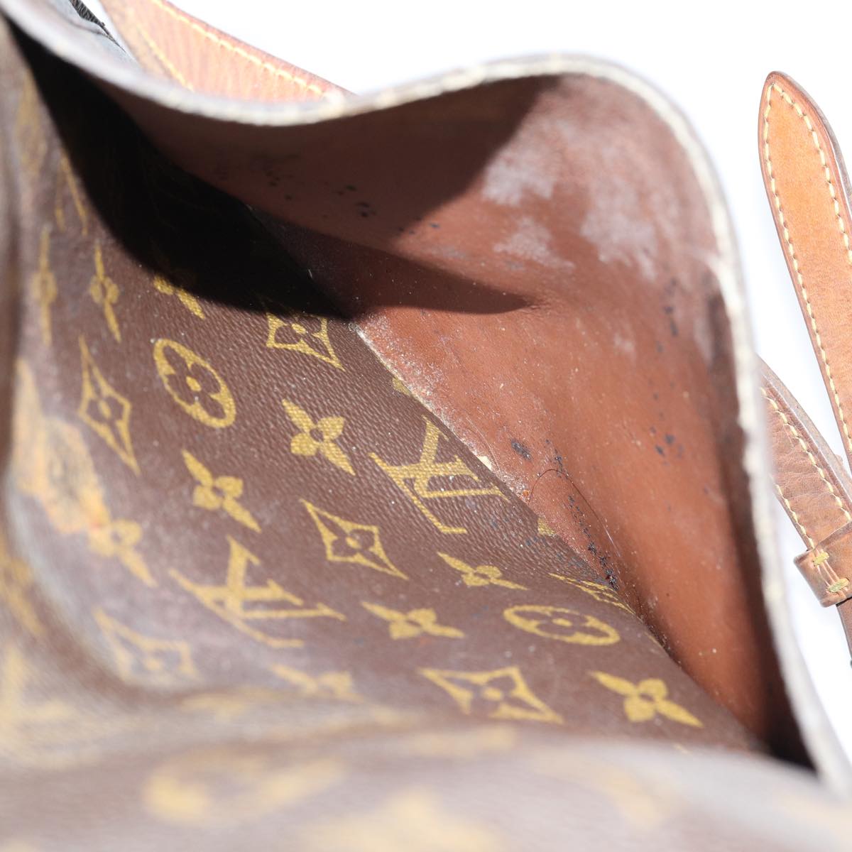 LOUIS VUITTON Monogram Saint Cloud GM Shoulder Bag M51242 LV 78995