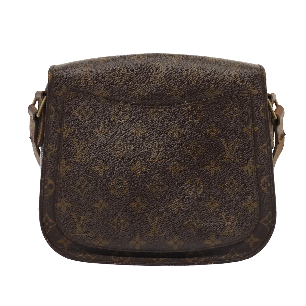 LOUIS VUITTON Monogram Saint Cloud GM Shoulder Bag M51242 LV 78995
