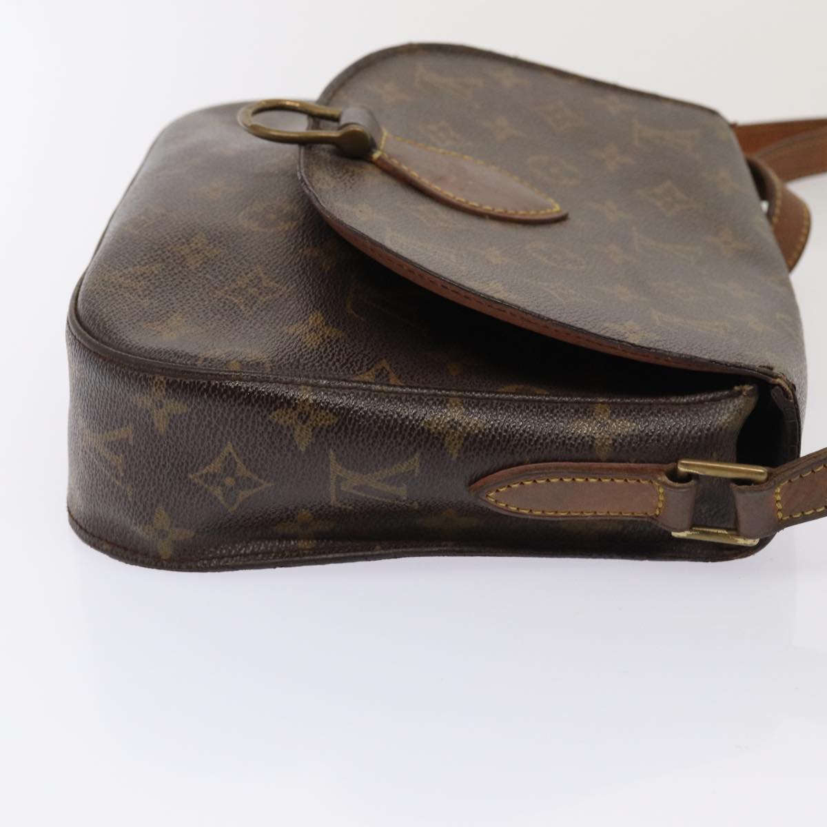 LOUIS VUITTON Monogram Saint Cloud GM Shoulder Bag M51242 LV 78995