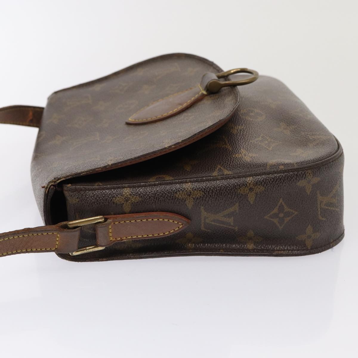 LOUIS VUITTON Monogram Saint Cloud GM Shoulder Bag M51242 LV 78995