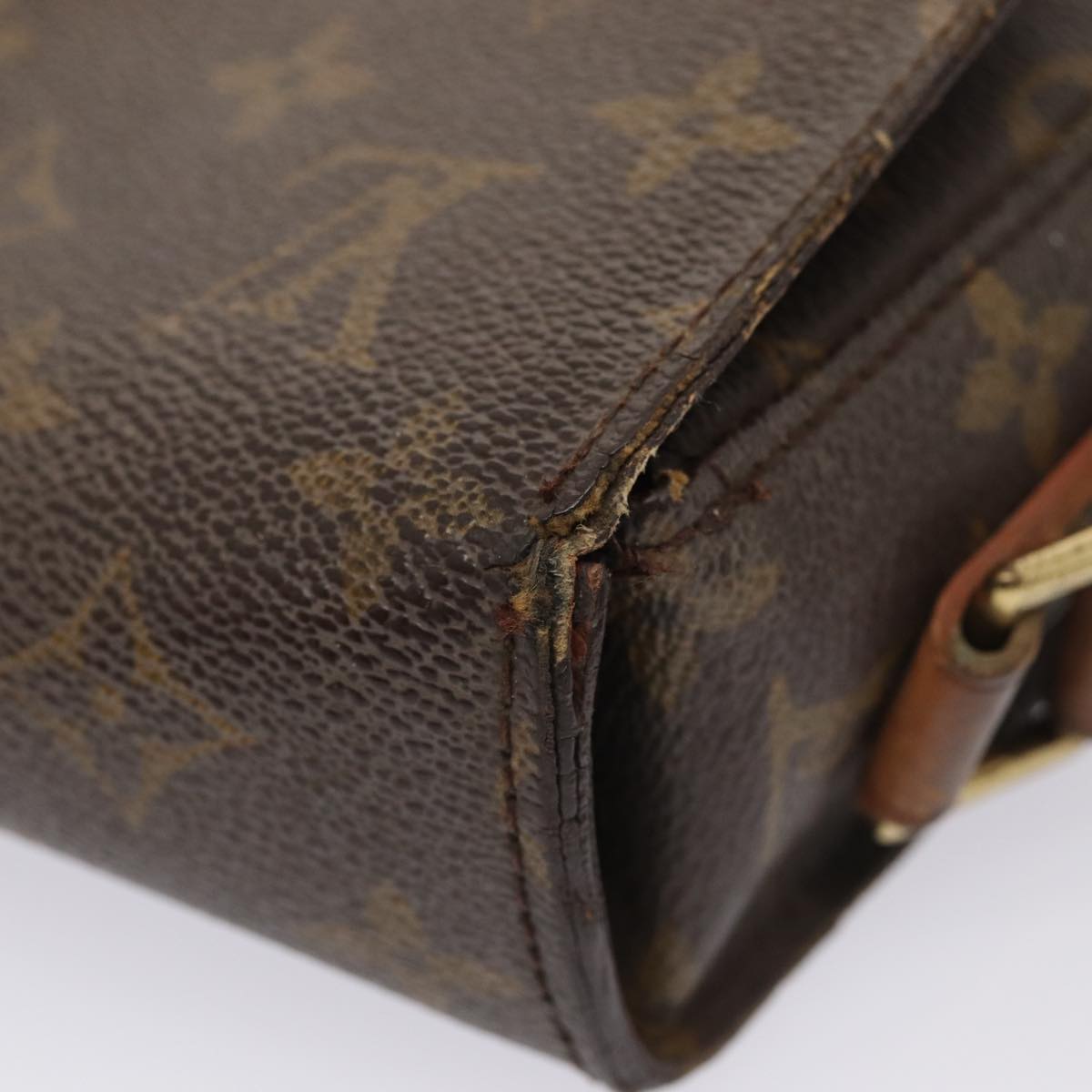 LOUIS VUITTON Monogram Saint Cloud GM Shoulder Bag M51242 LV 78995