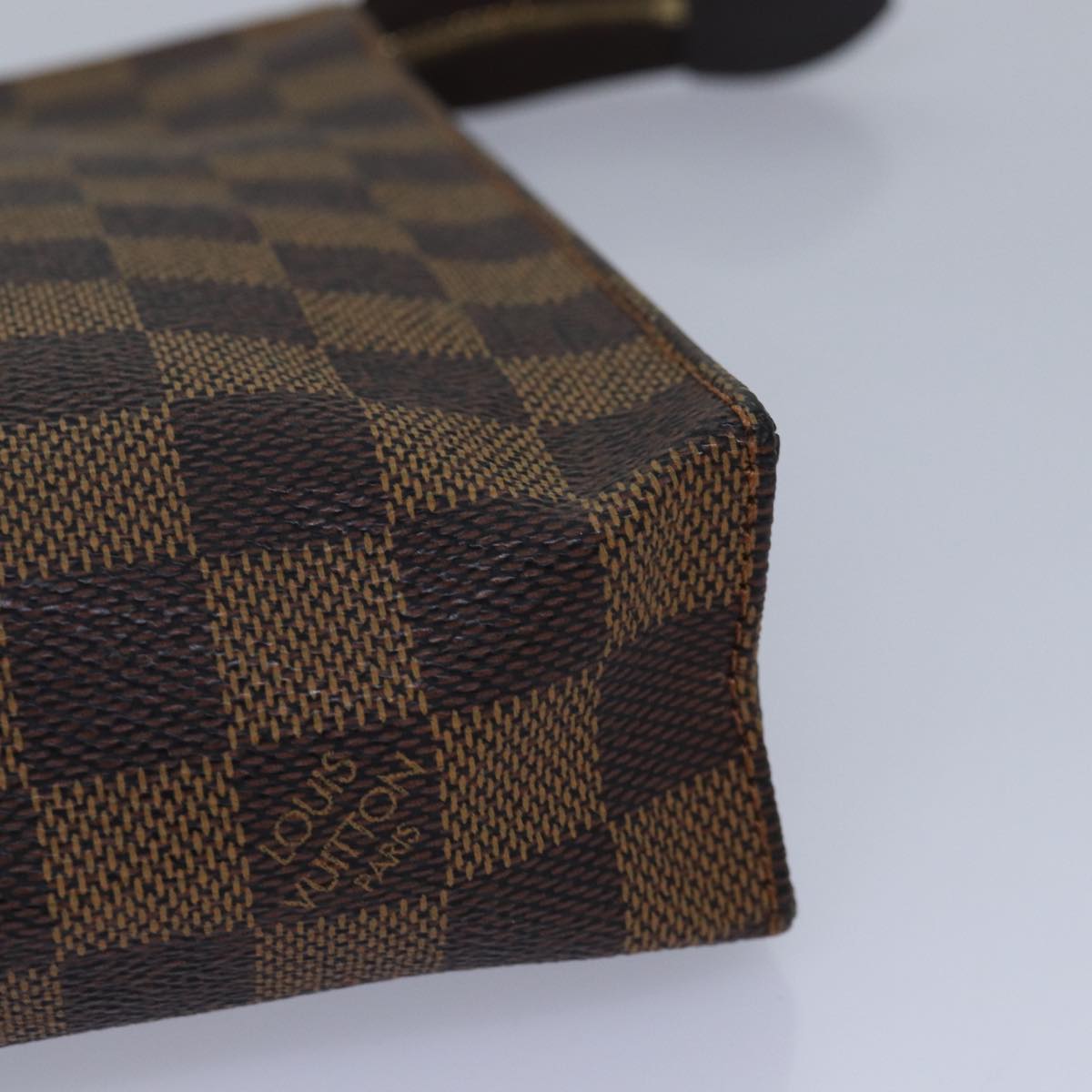 LOUIS VUITTON Damier Ebene Poche Toilette 26 Pouch N47543 LV 78996
