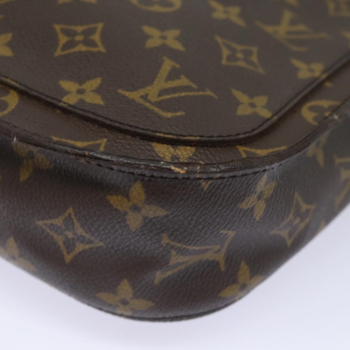 LOUIS VUITTON Monogram Saint Cloud GM Shoulder Bag M51242 LV 78998