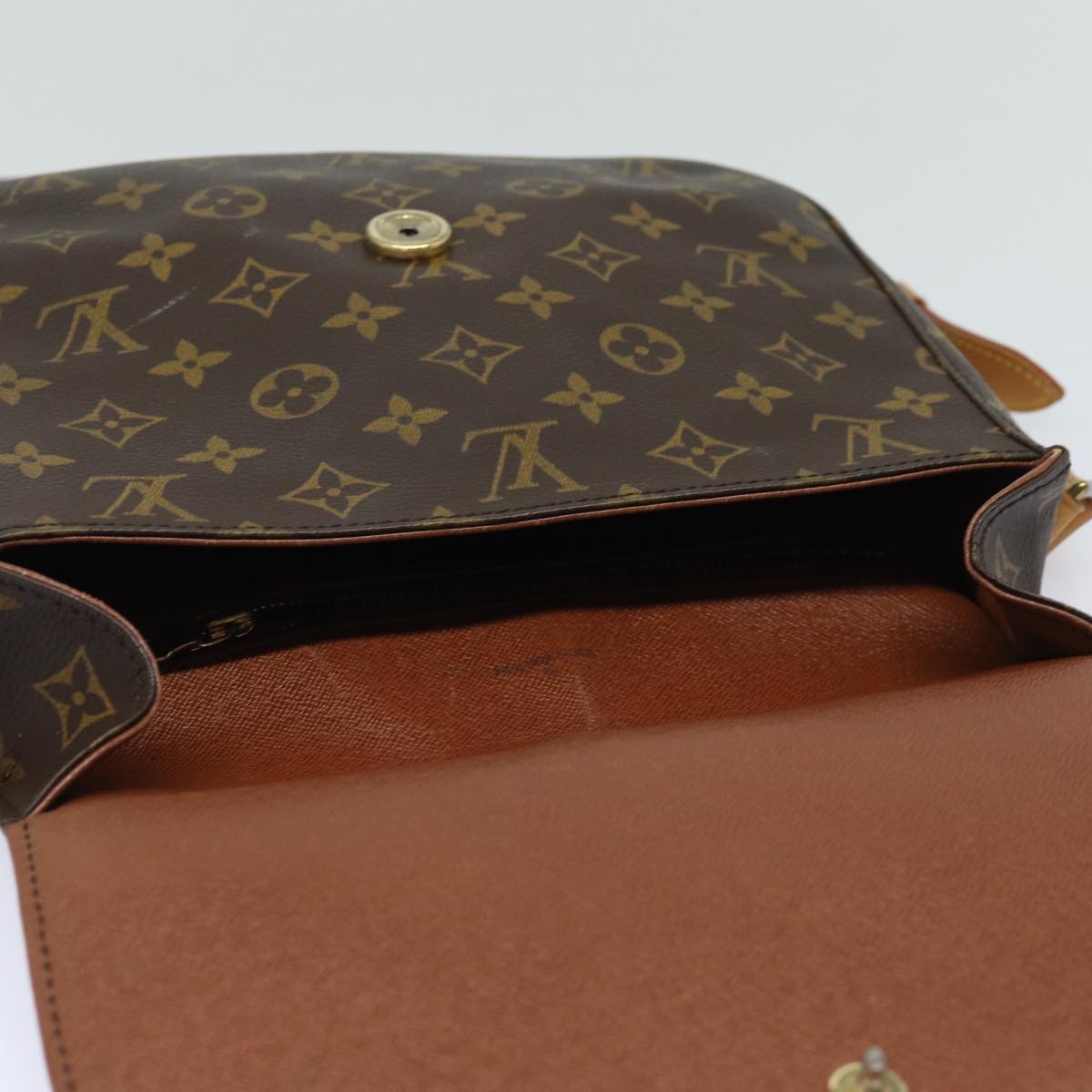 LOUIS VUITTON Monogram Saint Cloud GM Shoulder Bag M51242 LV 78998