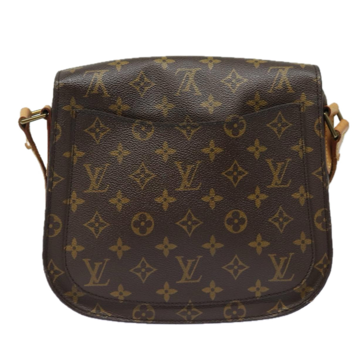 LOUIS VUITTON Monogram Saint Cloud GM Shoulder Bag M51242 LV 78998
