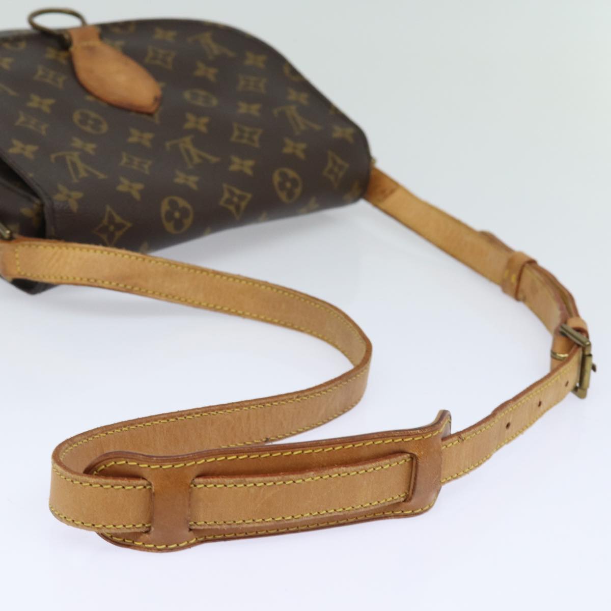 LOUIS VUITTON Monogram Saint Cloud GM Shoulder Bag M51242 LV 78998