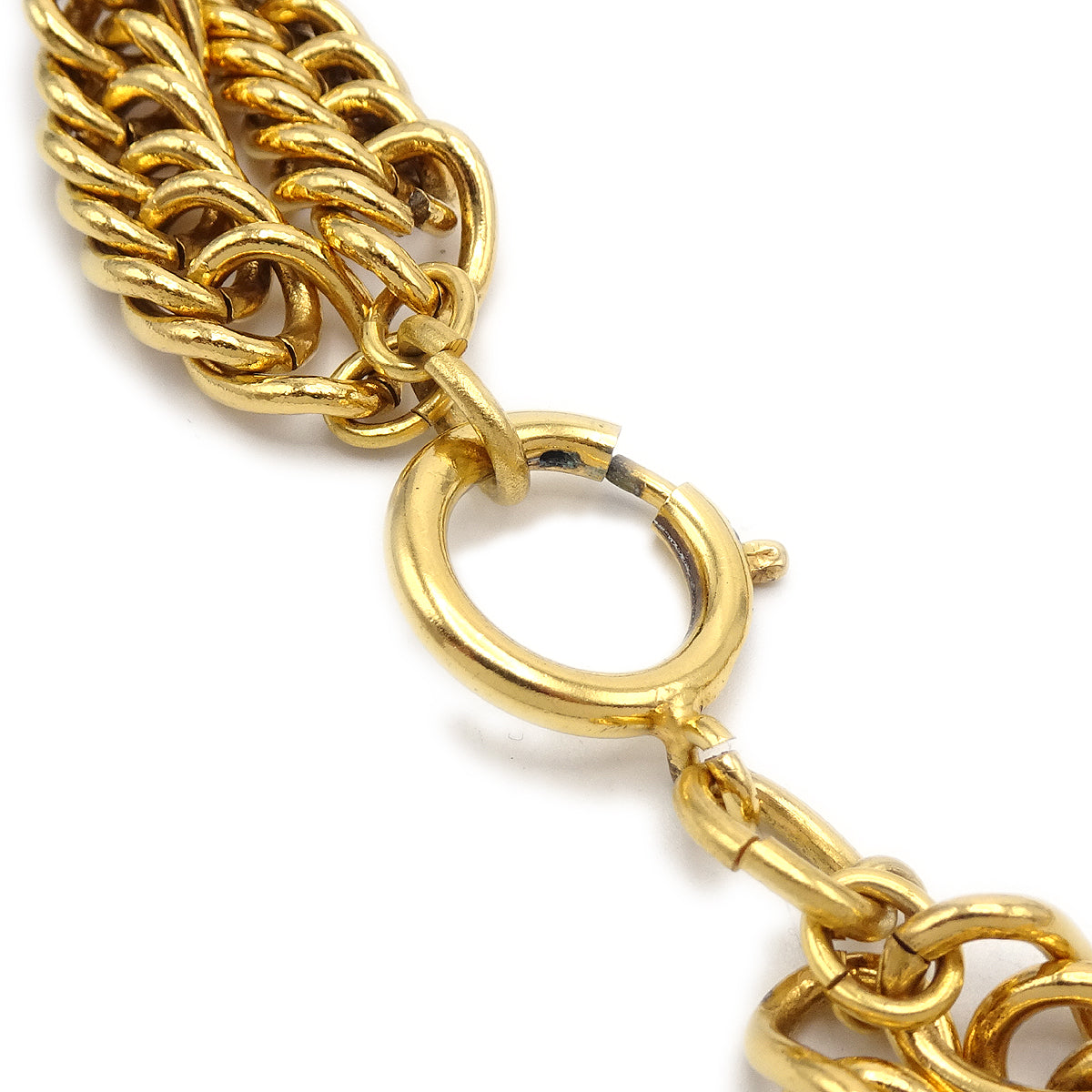 Luxury Chanel Cutout Logo Plate Choker 3795