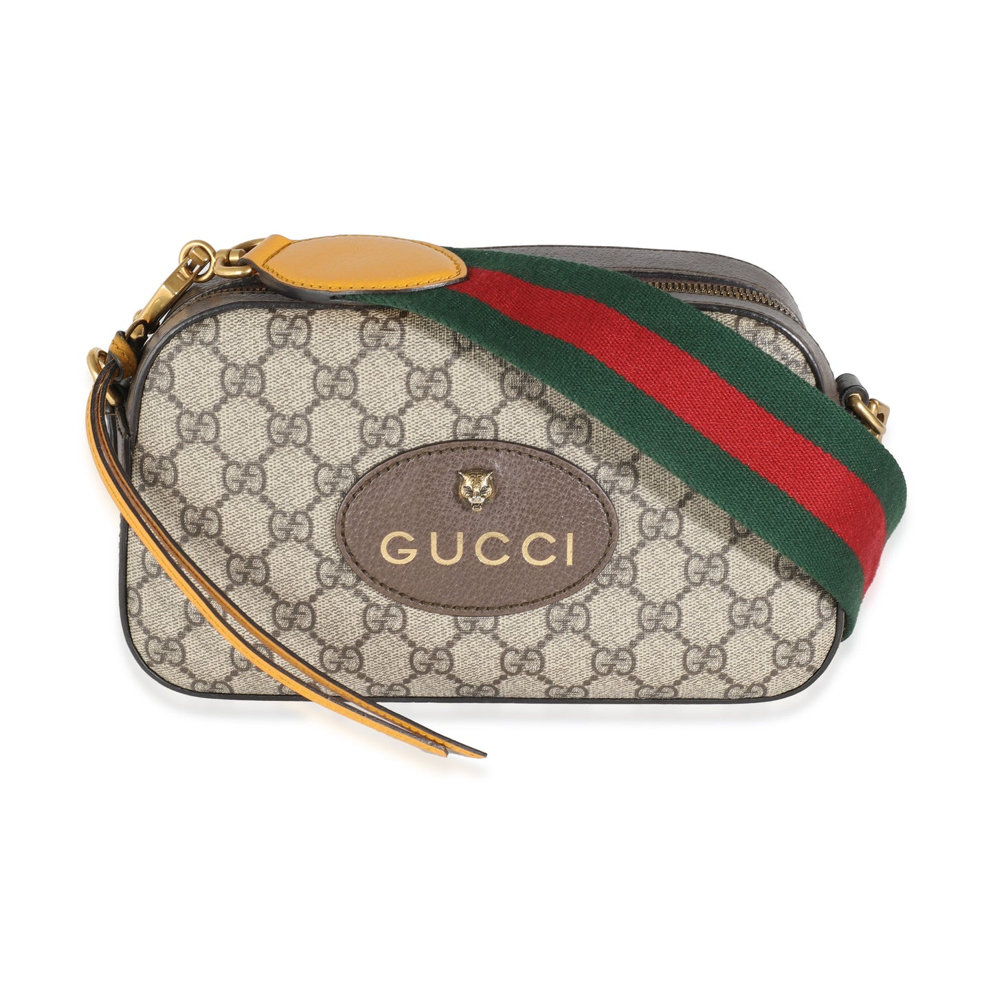 Gucci Beige GG Supreme Web Neo Vintage Messenger
