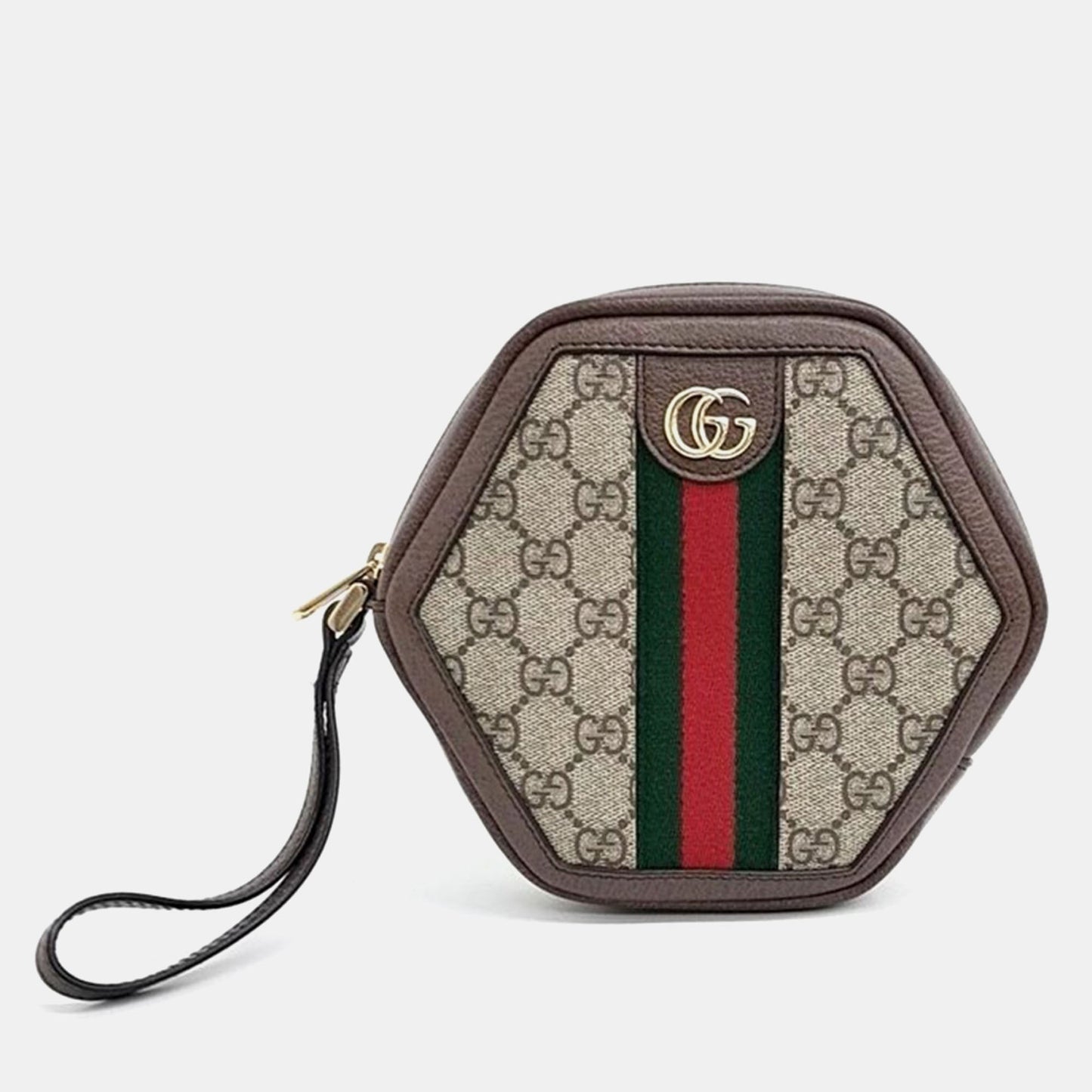 Luxury Gucci Trending 2025 Multicolor Canvas Ophidia GG Supreme Pouch Bag