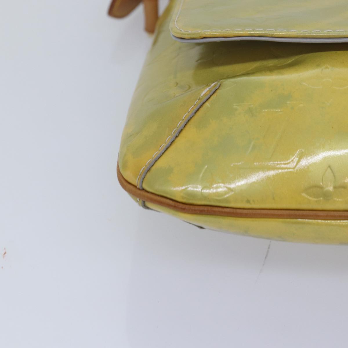 LOUIS VUITTON Monogram Vernis Thompson Street Bag Gris M91008 LV 79120