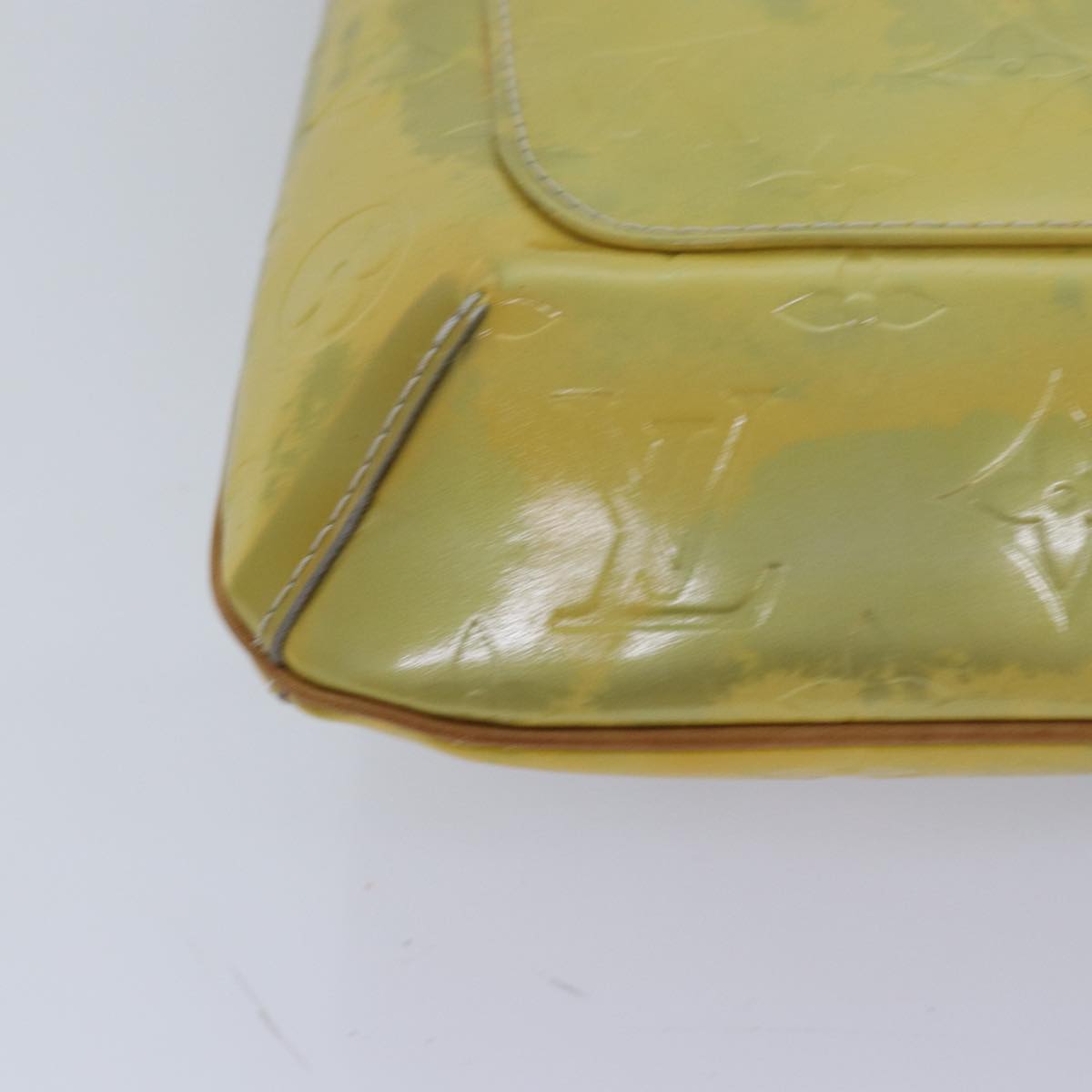 LOUIS VUITTON Monogram Vernis Thompson Street Bag Gris M91008 LV 79120