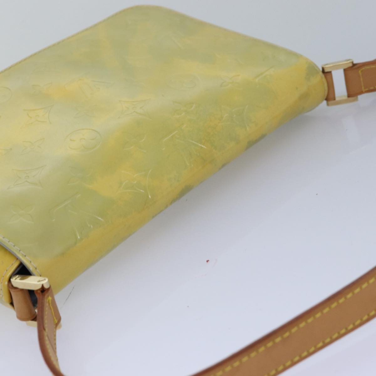 LOUIS VUITTON Monogram Vernis Thompson Street Bag Gris M91008 LV 79120