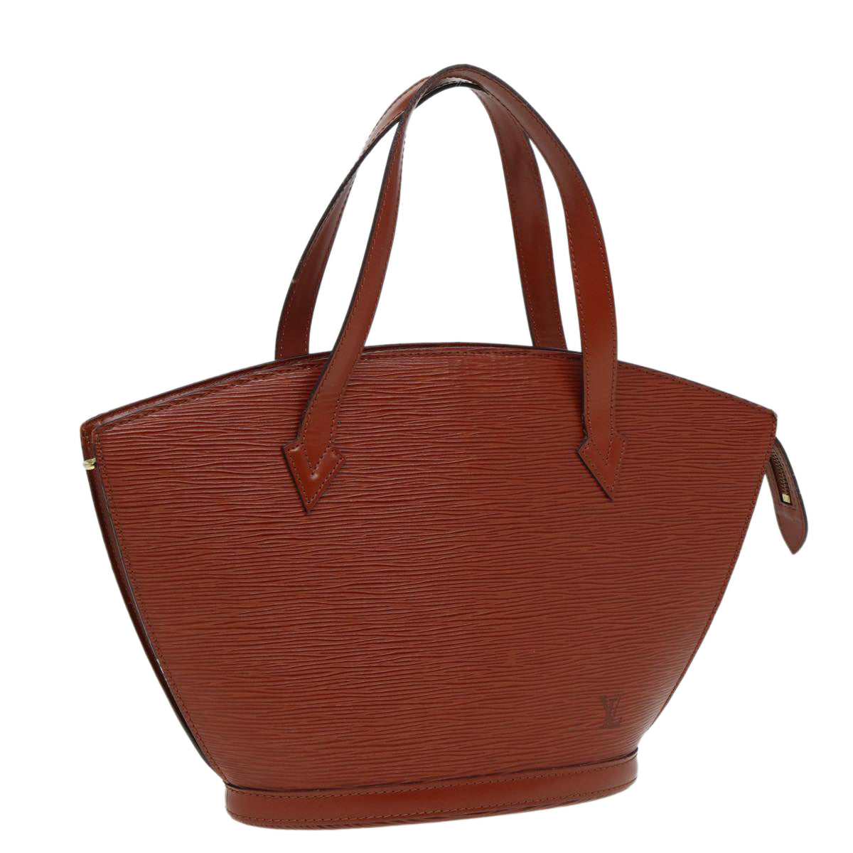 LOUIS VUITTON Epi Saint Jacques Hand Bag Brown M52263 LV 79124