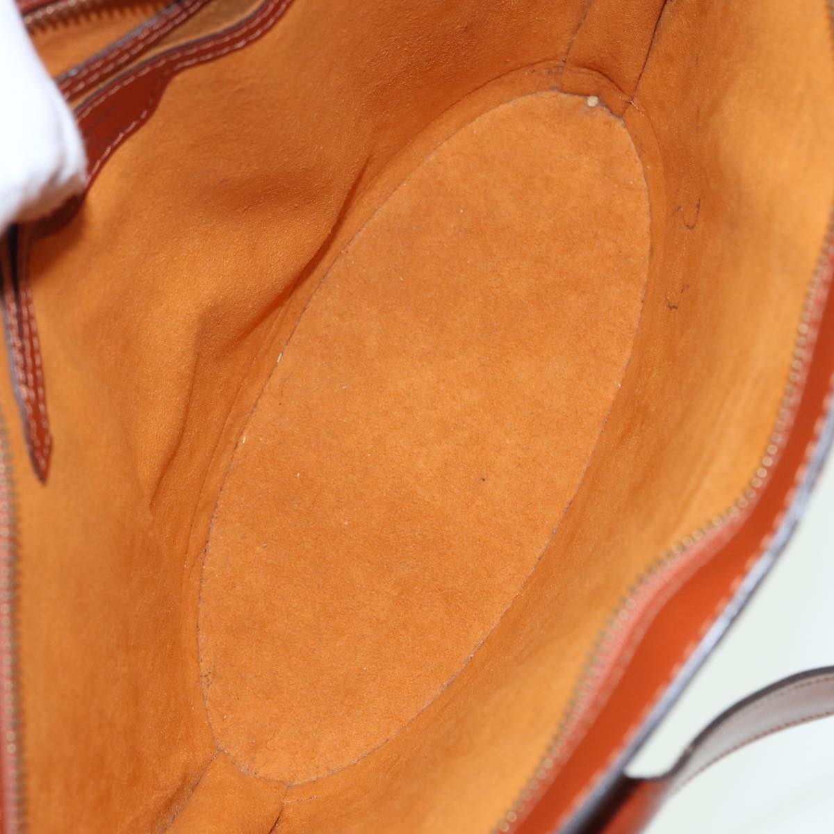 LOUIS VUITTON Epi Saint Jacques Hand Bag Brown M52263 LV 79124