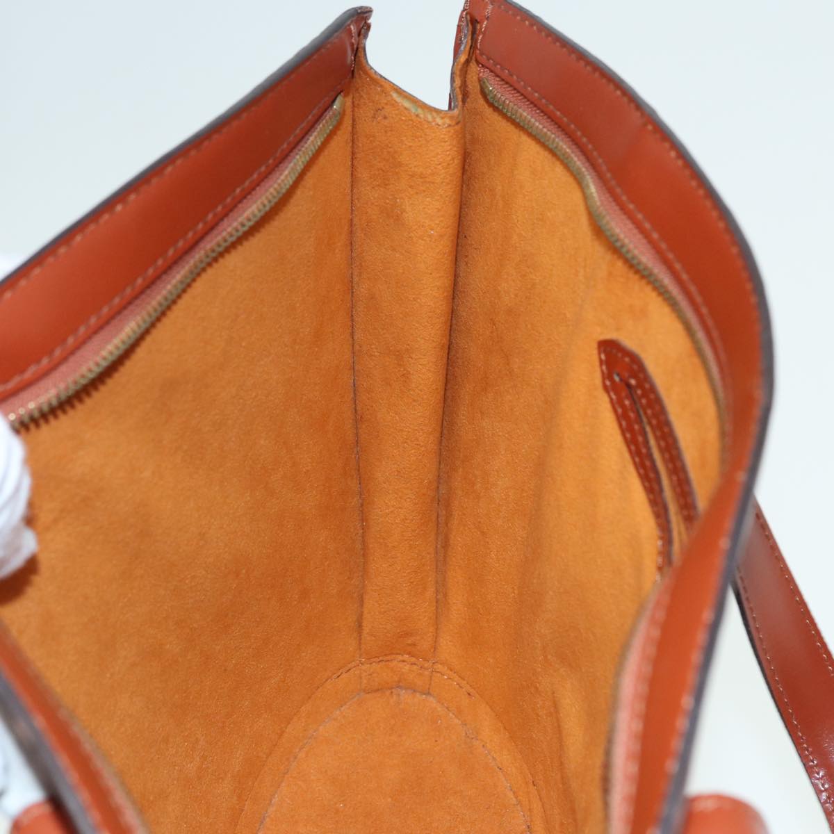 LOUIS VUITTON Epi Saint Jacques Hand Bag Brown M52263 LV 79124