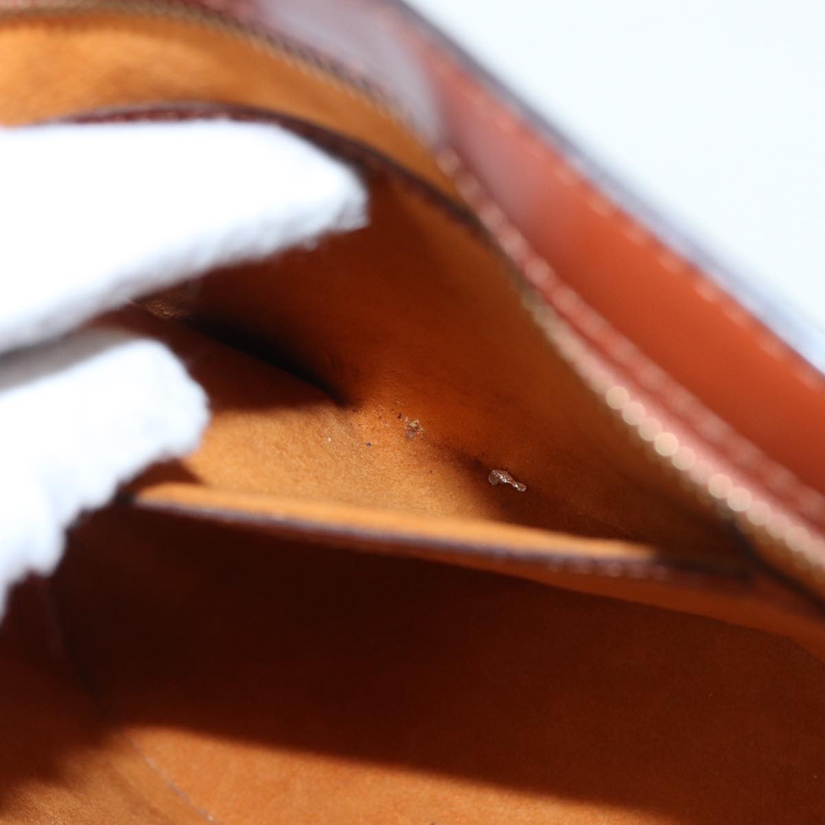 LOUIS VUITTON Epi Saint Jacques Hand Bag Brown M52263 LV 79124