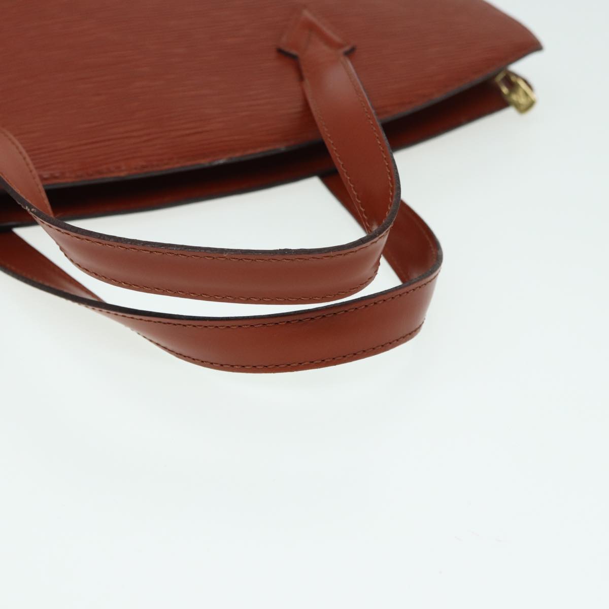 LOUIS VUITTON Epi Saint Jacques Hand Bag Brown M52263 LV 79124