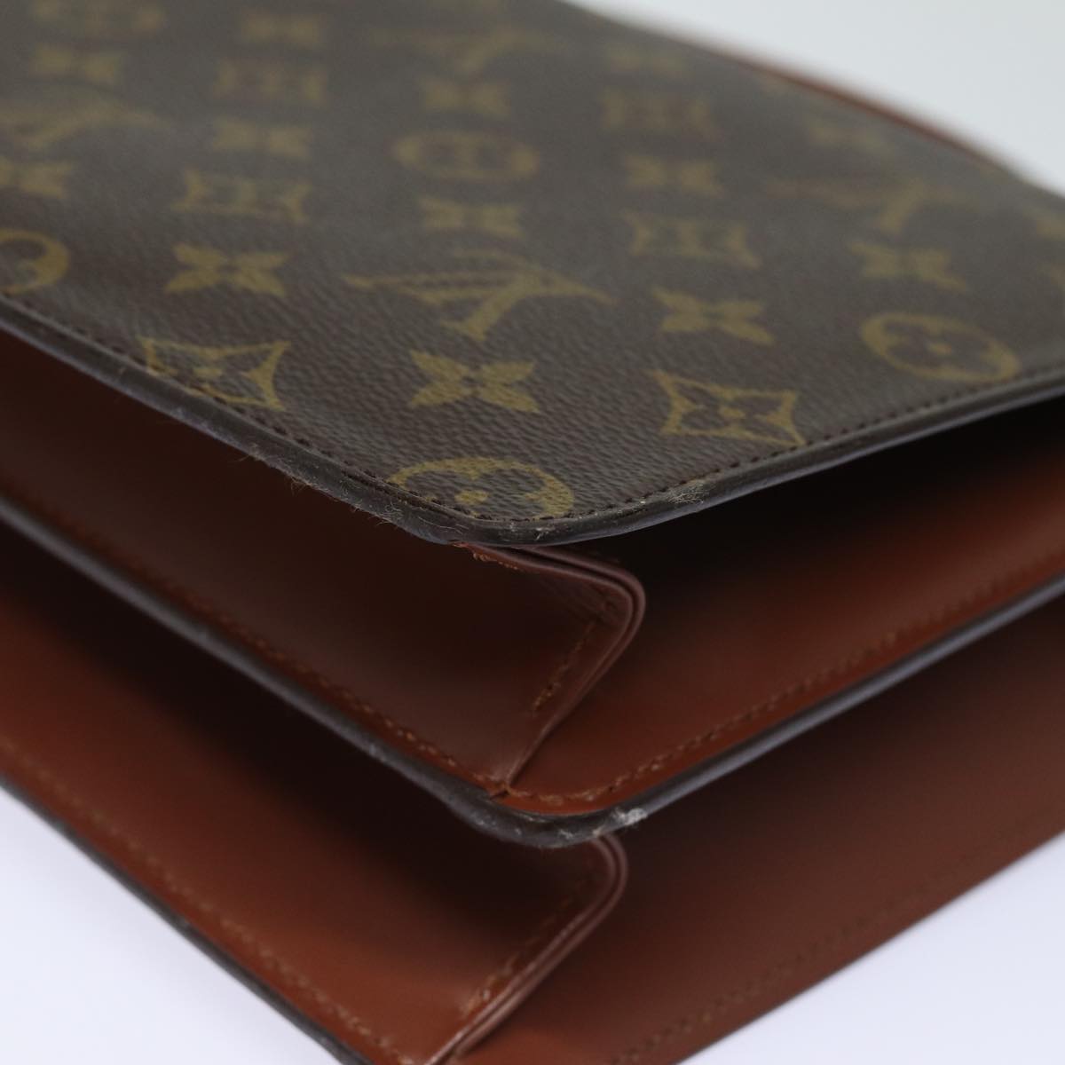 LOUIS VUITTON Monogram Concorde Hand Bag M51190 LV 79126