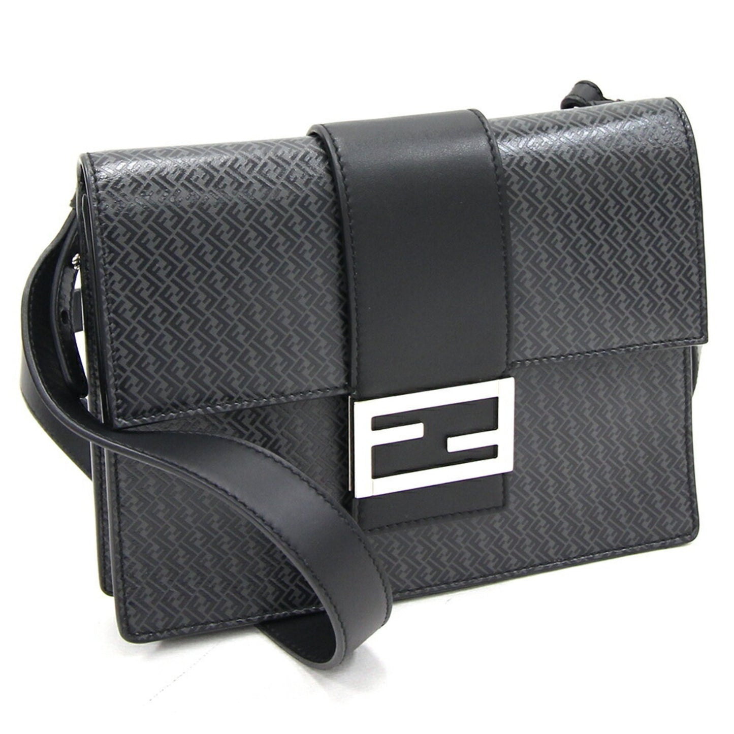 Luxury Fendi Zucca Shoulder Bag - '10s