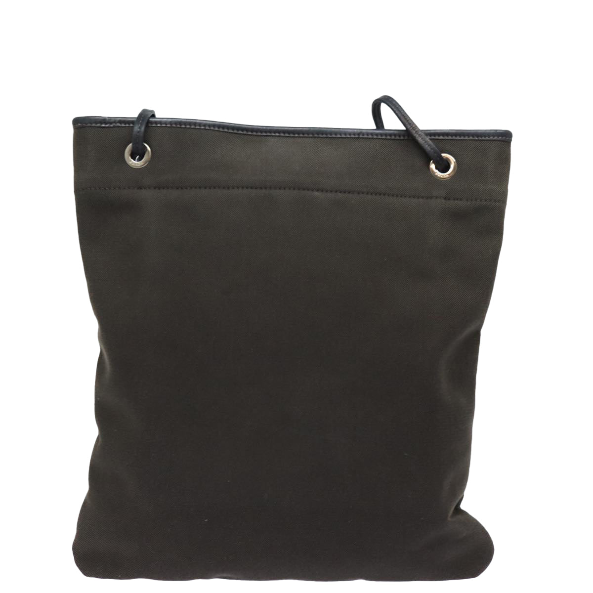 Luxury PradaShoulder Bag Canvas Brown 79327